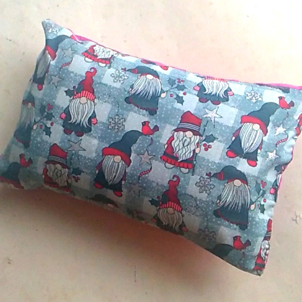 Gnome Holiday Decorative Pillow